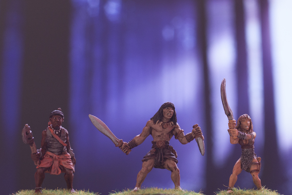 fearless heroes, dark fable miniatures